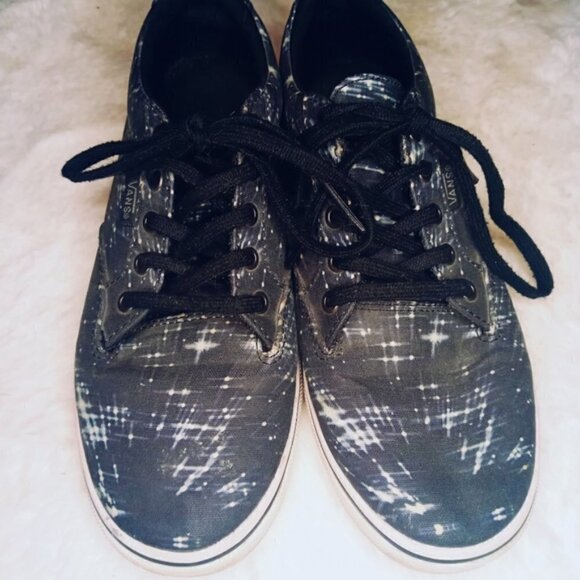 BLACK GALAXY LOW TOP VANS - Picture 5 of 8